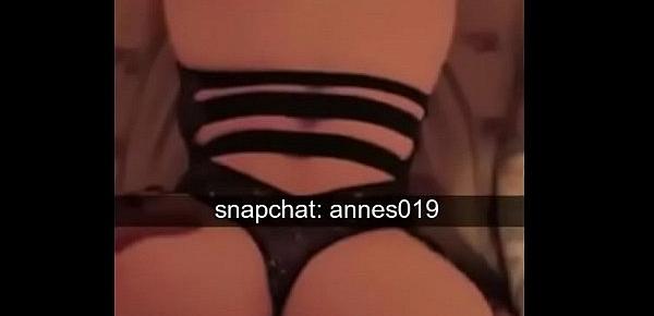  POV leaked Snapchat sex Hot big ass doggy style